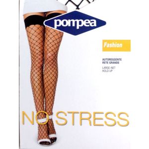 Calza Autoreggente Pompea Rete Grande