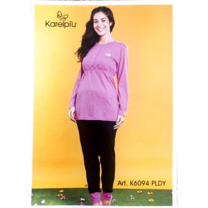 Pigiama Donna 100% cotone jersey Karelpiu' 6094 offerta speciale