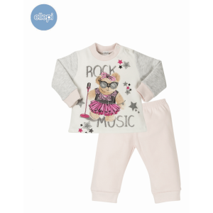 Pigiamino Neonata cotone felpato Ellepi 4049 prezzo promozionale