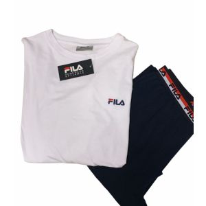 Pigiama Donna cotone caldo invernale Fila 4073