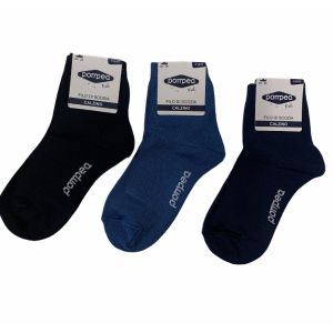 Calzino Bambino corto 100% cotone filo scozia Pompea Pietro