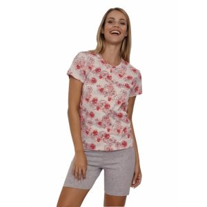 Pigiama Donna corto 100% cotone IL GRANCHIO lady 817 Special Price