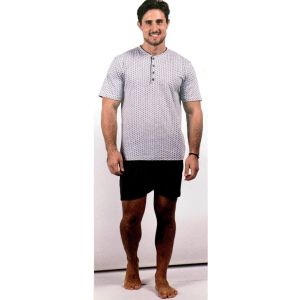Pigiama Uomo corto 100% cotone Karelpiu' 4645