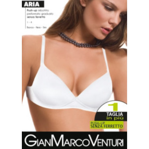 Reggiseno senza ferro in Microfibra Super Imbottito +1 Taglia ,Colori Bianco,Nero e Nudo. Coppe 1B, 2B, 3B e 4