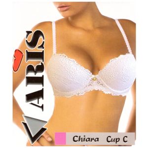 Reggiseno Balconcino Push-Up pizzo Coppa C Aris Chiara