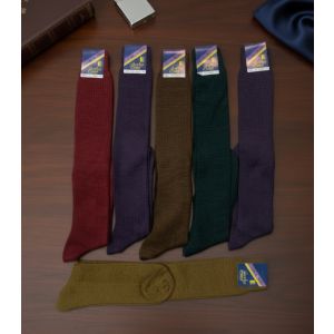 Calza Uomo Alta coste lana 50% Rover derby offerta speciale