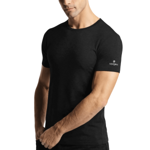 Maglia uomo nera intimo girocollo cotone elasticizzato Navigare 570