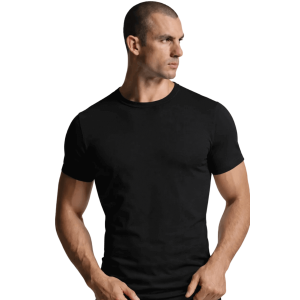 Maglia Uomo Navigare nera Caldo Cotone 111