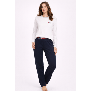 Pigiama Donna cotone caldo invernale Fila 4073