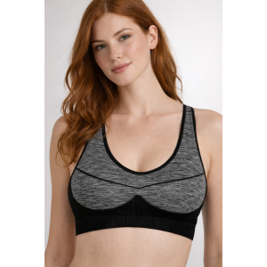 Reggiseno Sportivo Brassiere senza ferro microfibra Ouno 3551