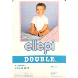 Maglia Neonato M/M Corpetto LanaCotone Ellepi 556