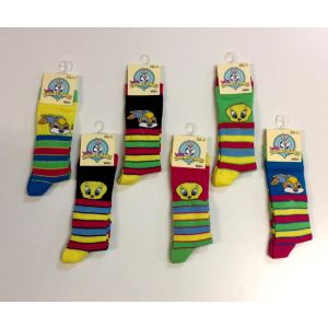 Calzino alto Neonata gambaletto caldo cotone LOONEY TUNES by Prisco